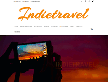 Tablet Screenshot of indietravel.net